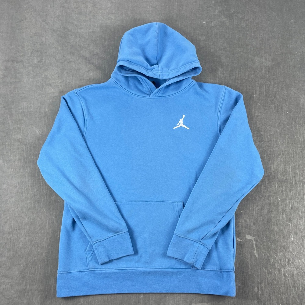Jordan Kids XL Blue Hoodie Pullover Jumpman Logo C551-B9F 324